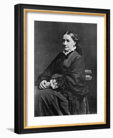 Clara Schumann-null-Framed Art Print