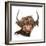 Clarabelle the Highland Cow-Angela Bawden-Framed Art Print