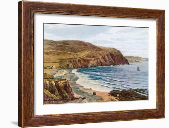 Clarach Bay, Aberystwyth-Alfred Robert Quinton-Framed Giclee Print