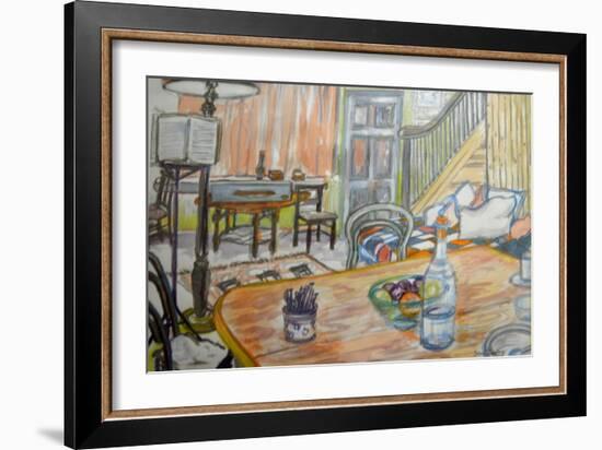 Clare Lise's Music Studio-Joan Thewsey-Framed Giclee Print