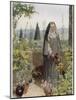 Clare of Assisi Tending to Plants-Eleanor Fortescue Brickdale-Mounted Photographic Print