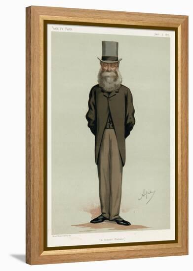 Clare Sewell Read-Carlo Pellegrini-Framed Stretched Canvas