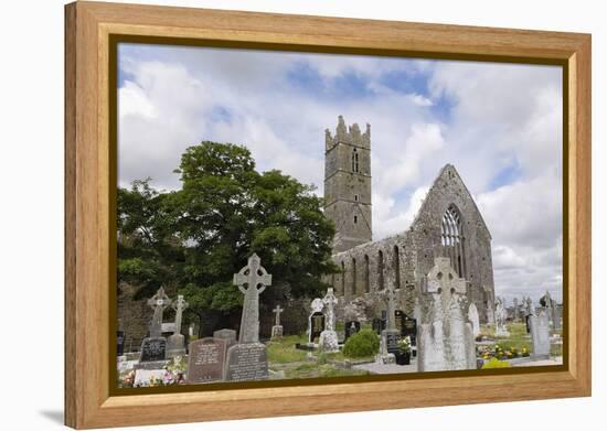 Claregalway Franciscan Friary, Near Galway, County Galway, Connacht, Republic of Ireland-Gary Cook-Framed Premier Image Canvas