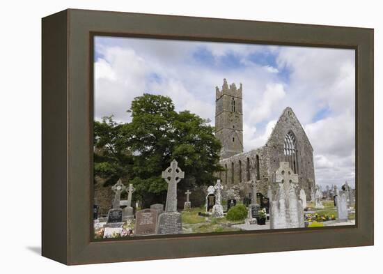 Claregalway Franciscan Friary, Near Galway, County Galway, Connacht, Republic of Ireland-Gary Cook-Framed Premier Image Canvas