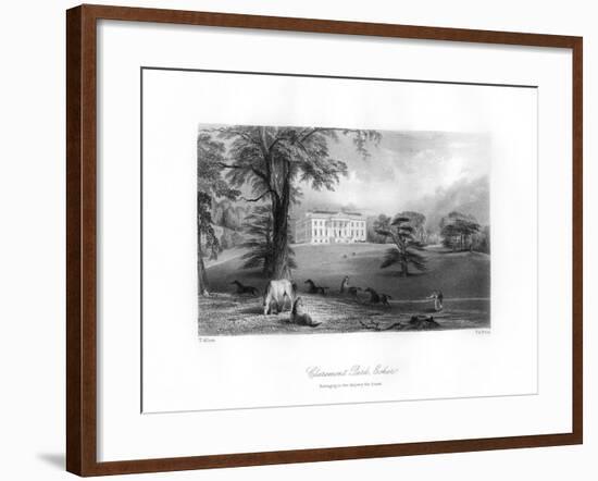 Claremont Park, Esher, Surrey, 19th Century-TA Prior-Framed Giclee Print