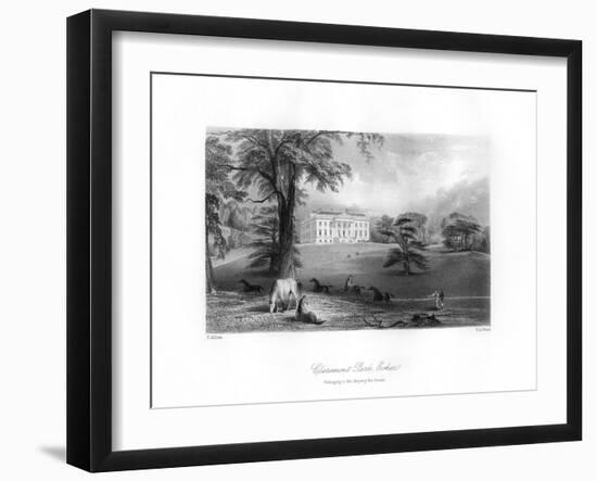 Claremont Park, Esher, Surrey, 19th Century-TA Prior-Framed Giclee Print