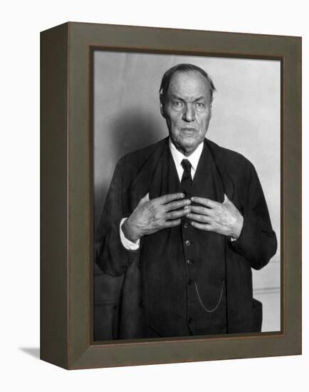 Clarence Darrow, 1930-null-Framed Stretched Canvas