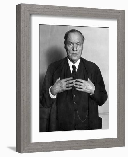 Clarence Darrow, 1930-null-Framed Photo