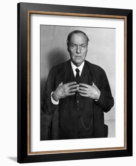 Clarence Darrow, 1930-null-Framed Photo