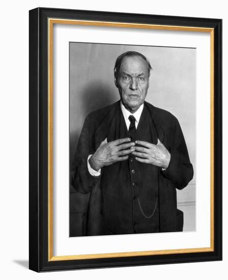 Clarence Darrow, 1930-null-Framed Photo