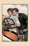 Love and Six Cylinders-Clarence F. Underwood-Art Print
