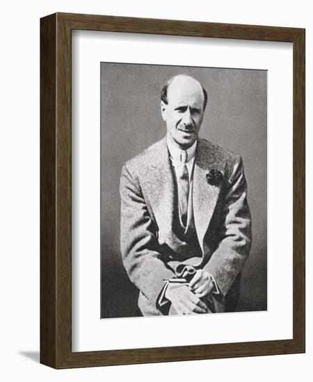 Clarence Hatry, failed British financier, 1929-Unknown-Framed Photographic Print