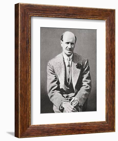 Clarence Hatry, failed British financier, 1929-Unknown-Framed Photographic Print