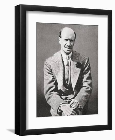 Clarence Hatry, failed British financier, 1929-Unknown-Framed Photographic Print