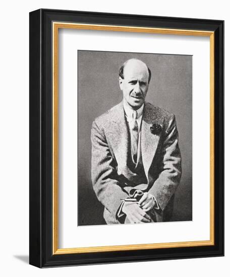 Clarence Hatry, failed British financier, 1929-Unknown-Framed Photographic Print