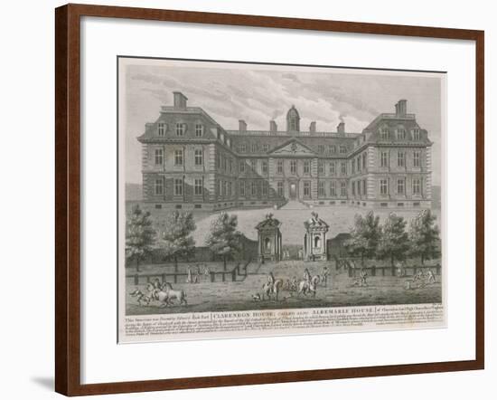 Clarendon House, also known as Albemarle House-null-Framed Giclee Print