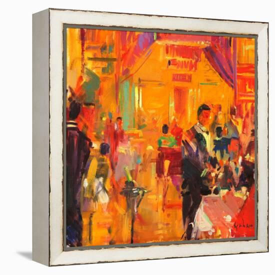 Claridges, 2011-Peter Graham-Framed Premier Image Canvas