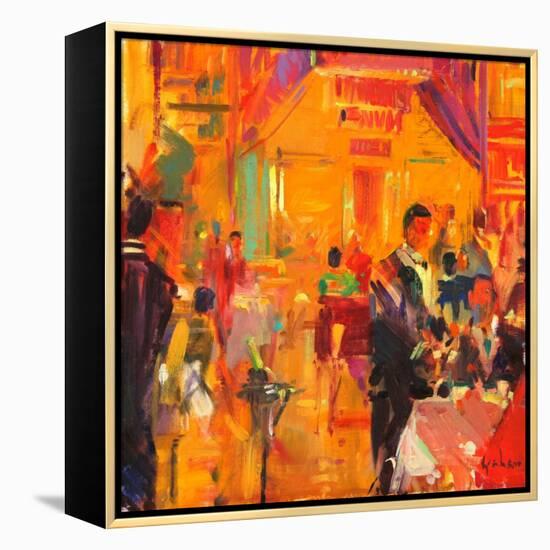 Claridges, 2011-Peter Graham-Framed Premier Image Canvas