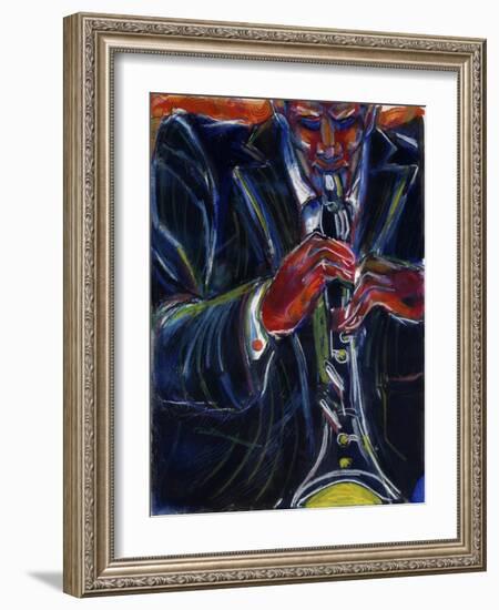 Clarinet-Gil Mayers-Framed Giclee Print