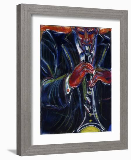 Clarinet-Gil Mayers-Framed Giclee Print