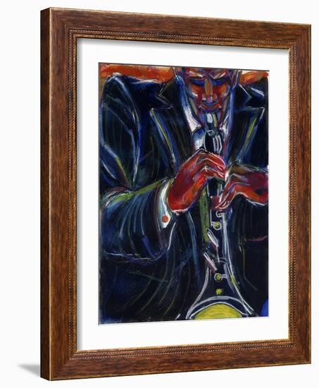 Clarinet-Gil Mayers-Framed Giclee Print