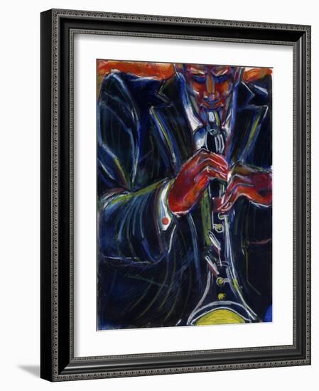 Clarinet-Gil Mayers-Framed Giclee Print