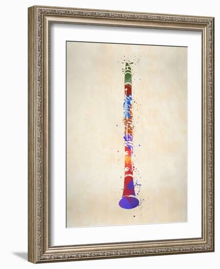 Clarinet-Dan Sproul-Framed Art Print