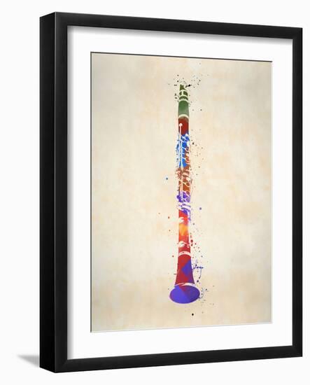 Clarinet-Dan Sproul-Framed Art Print