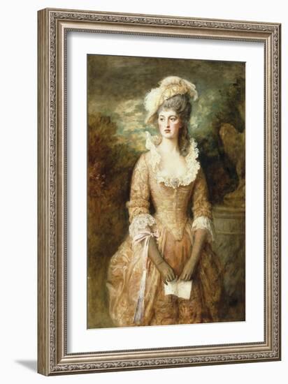 Clarissa, 1887-John Everett Millais-Framed Giclee Print