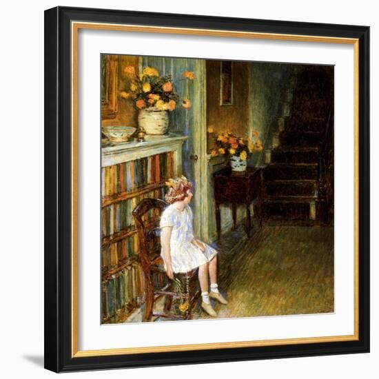 Clarissa, 1912-Childe Hassam-Framed Giclee Print