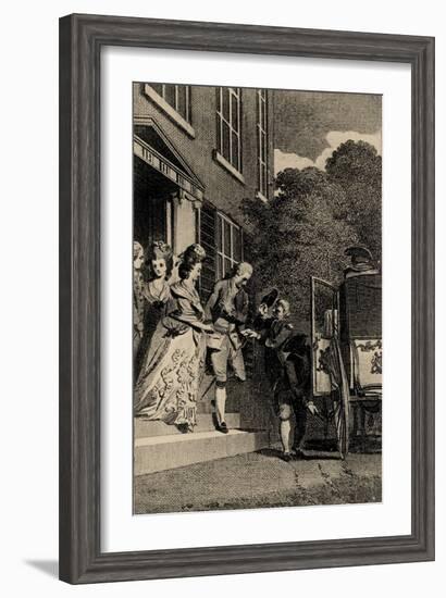 Clarissa by Samuel Richardson-Robert Dighton-Framed Giclee Print