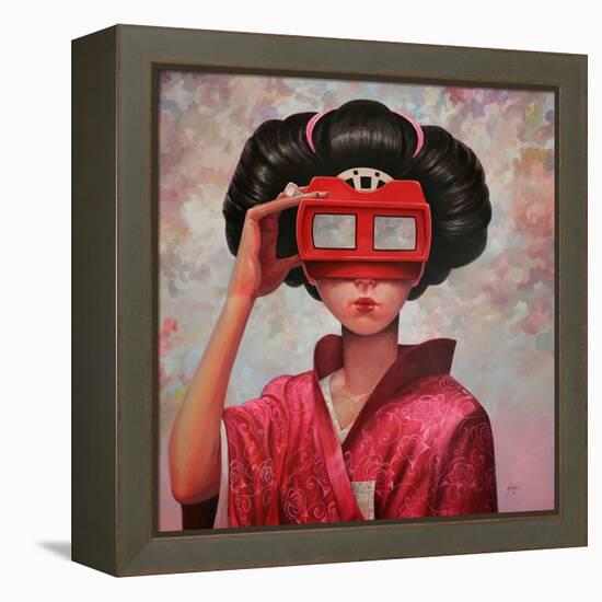 Clarity II-Aaron Jasinski-Framed Stretched Canvas