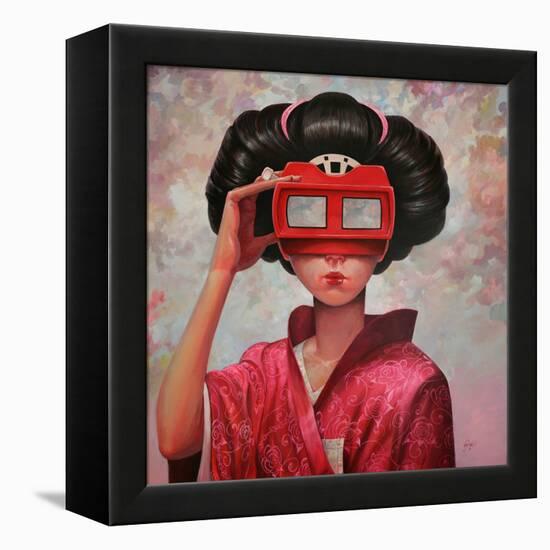 Clarity II-Aaron Jasinski-Framed Stretched Canvas