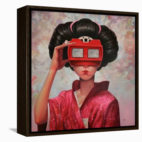 Clarity II-Aaron Jasinski-Framed Stretched Canvas