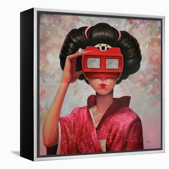 Clarity II-Aaron Jasinski-Framed Stretched Canvas