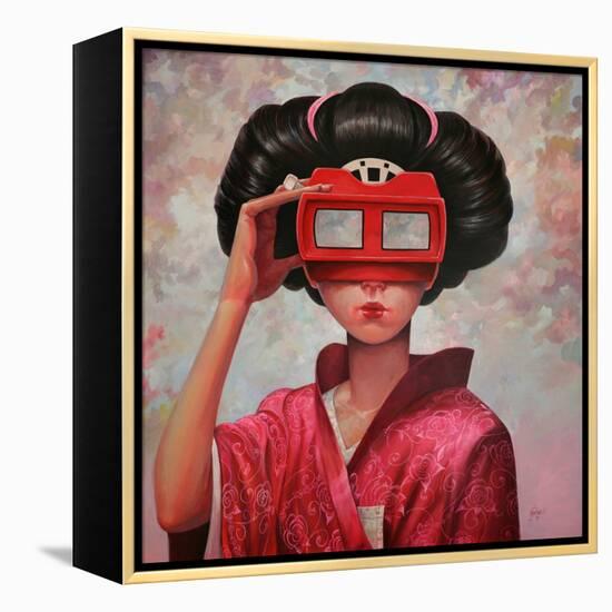 Clarity II-Aaron Jasinski-Framed Stretched Canvas