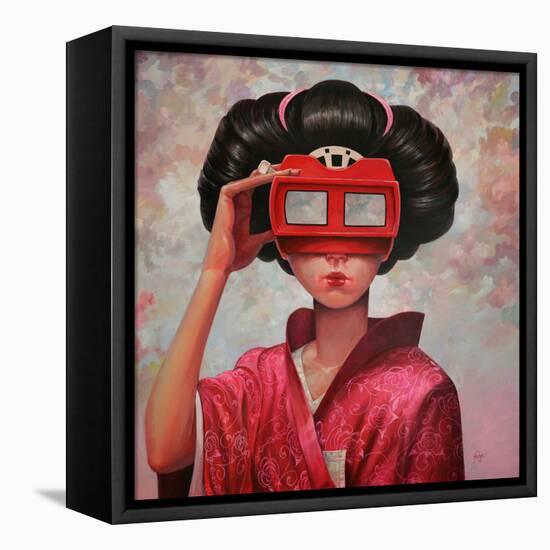 Clarity II-Aaron Jasinski-Framed Stretched Canvas