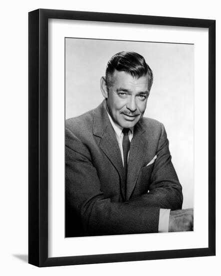 Clark Gable, 1957-null-Framed Photo