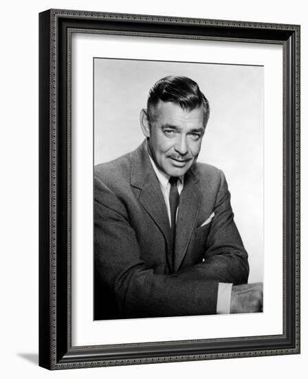 Clark Gable, 1957-null-Framed Photo