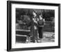 Clark Gable and Claudette Colbert 1934 ‘It Happened One Night’-Hollywood Historic Photos-Framed Art Print