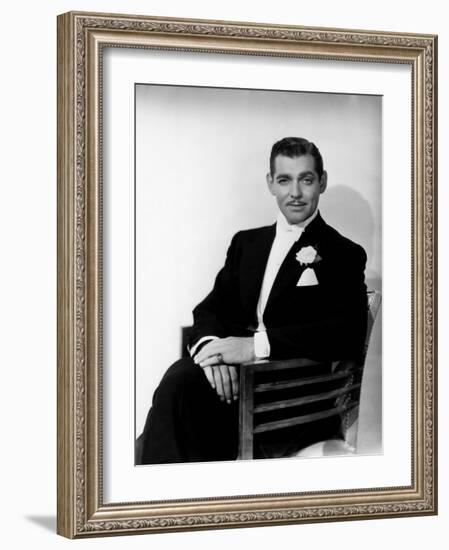 Clark Gable, c.1930s-null-Framed Photo