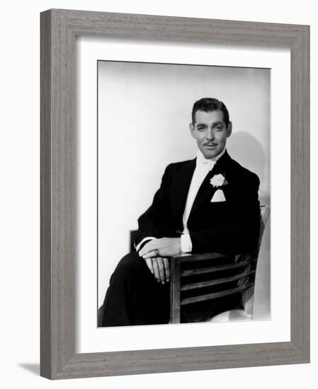 Clark Gable, c.1930s-null-Framed Photo