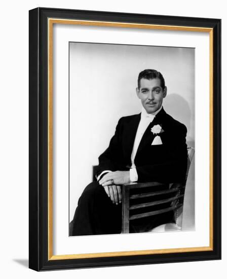 Clark Gable, c.1930s-null-Framed Photo