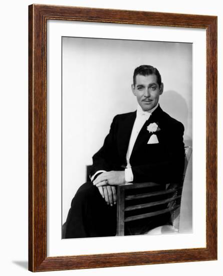 Clark Gable, c.1930s-null-Framed Photo