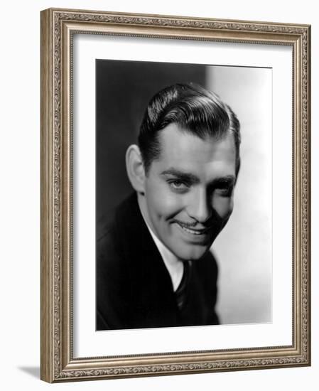 Clark Gable, February 12, 1935-null-Framed Photo