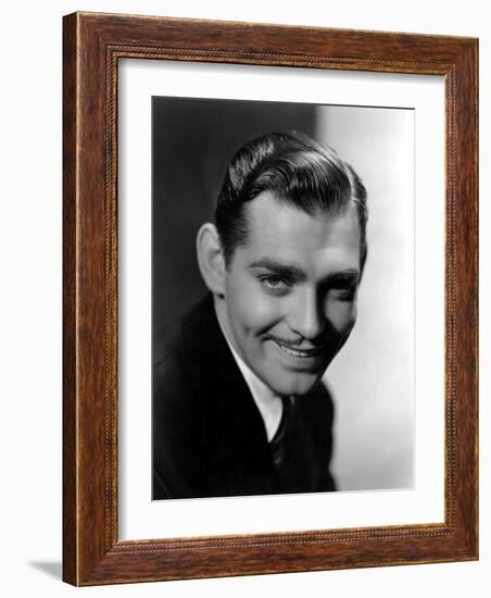 Clark Gable, February 12, 1935-null-Framed Photo