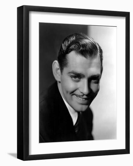 Clark Gable, February 12, 1935-null-Framed Photo