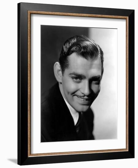 Clark Gable, February 12, 1935-null-Framed Photo