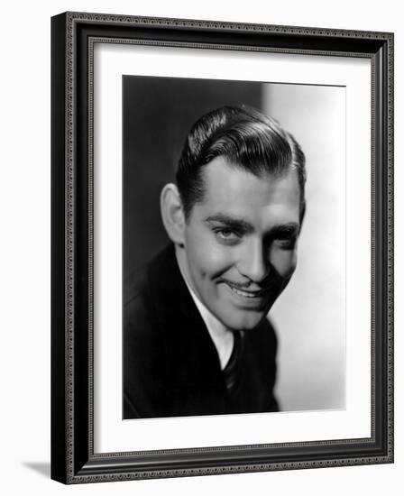 Clark Gable, February 12, 1935-null-Framed Photo