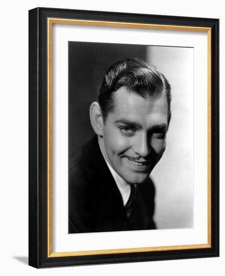 Clark Gable, February 12, 1935-null-Framed Photo